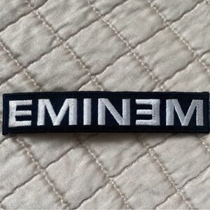 🍀VTG New Eminem Black and White Patch (Year 2000)